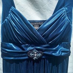 High low Formal Cocktail Dress with Beaded detail